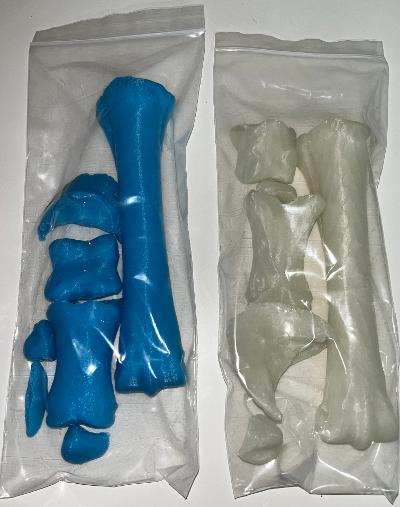 Knochensalat  "Geisterpferd" Basic (ohne Kleber)