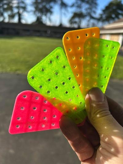 3D-gedruckte Hornspalt Patches